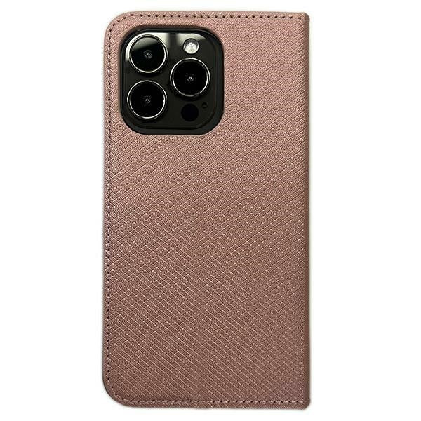 Калъф Smart Magnet book за Honor X6A, розово-златен