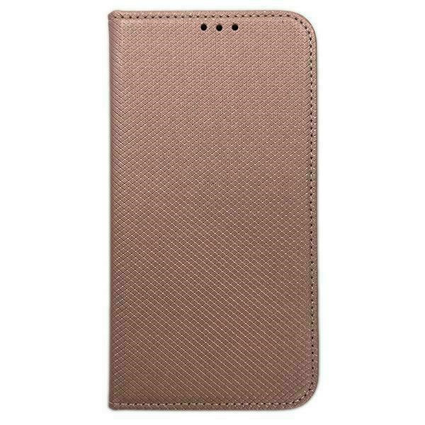 Калъф Smart Magnet Book за Realme C63, розово-златен