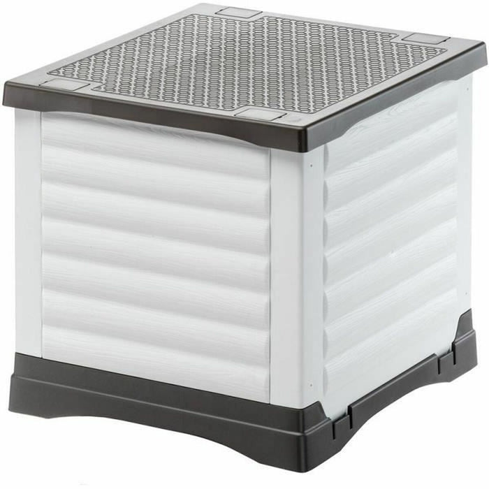 Легло за домашни любимци Ferplast PETVILLA 50 Смола Термопластичен 38,5 x 43 x 38,5 cm Бял Сив
