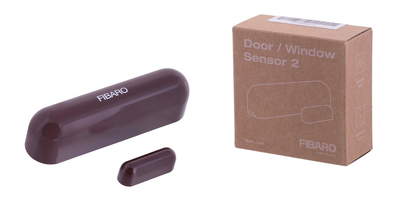 Fibaro FGDW-002-5 ZW5 сензор за врати/прозорци Wireless Brown