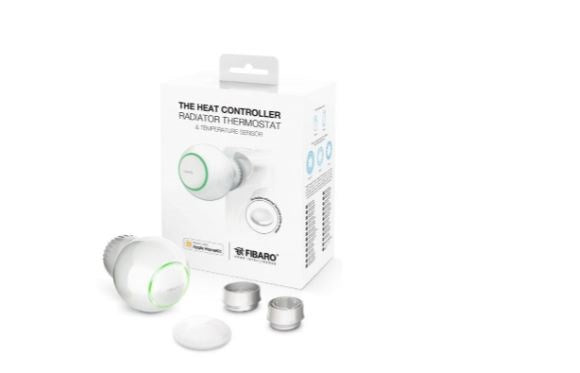 Fibaro The Heat Controller Starter Pack ZW5 EU термостат Z-Wave Бял