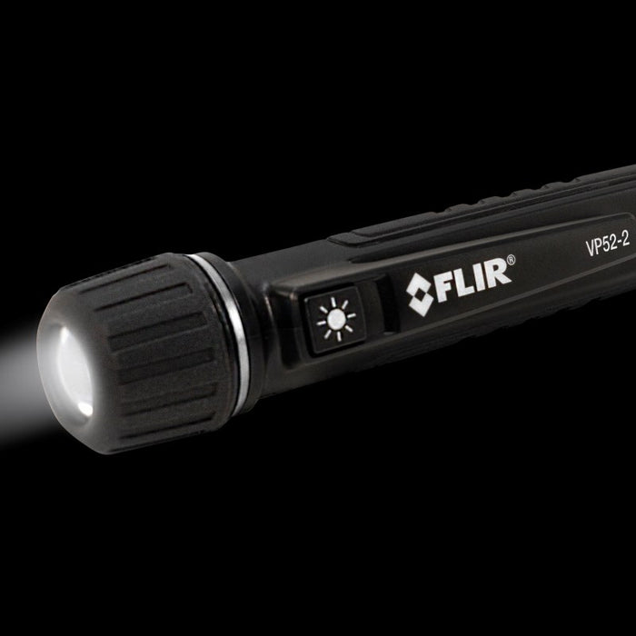 FLIR VP52-2 Tester di tensione senza contatto CAT IV 1000 V LED, Vibrazione, Acustico Pocket Black