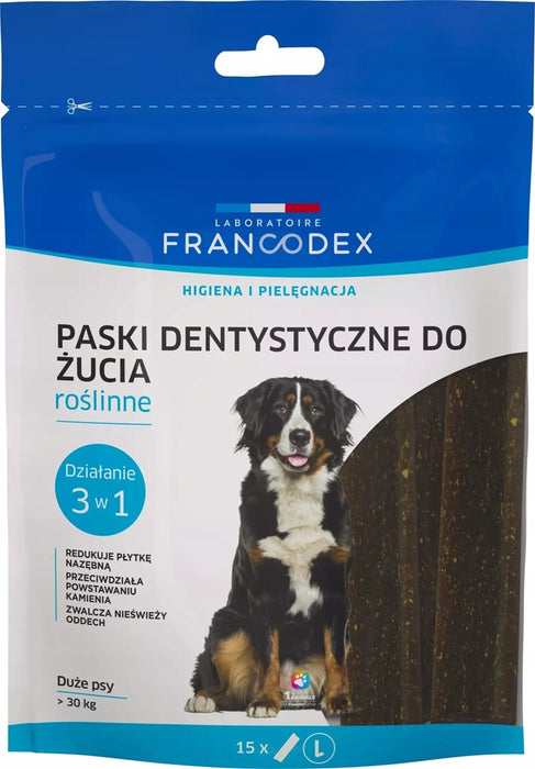 FRANCODEX Dental Strips L - лакомство за кучета - 15