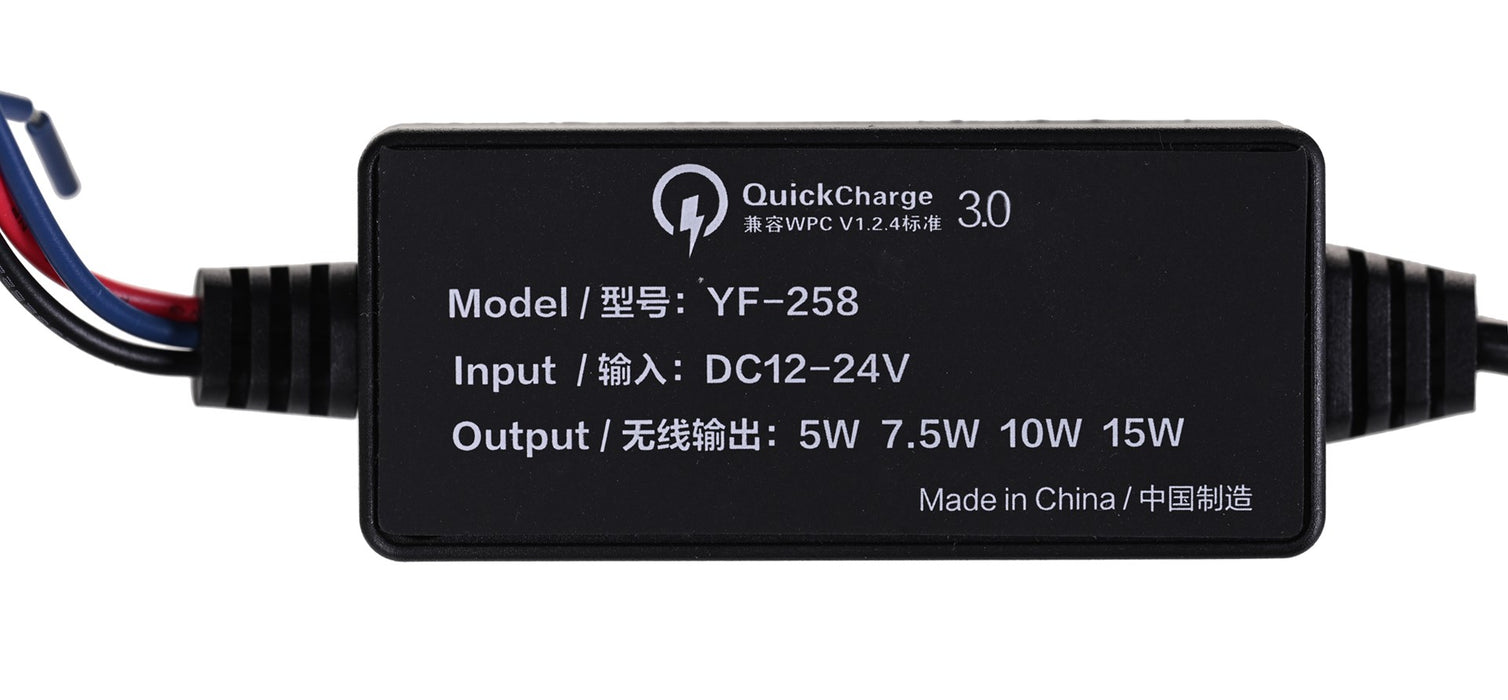 ДЪРЖАЧ ЗА ТЕЛЕФОН И ИНДУКЦИОННО ЗАРЯДНО FREEDCONN MC29 15W + USB