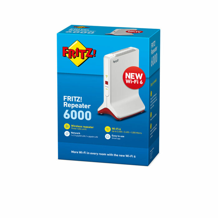 Точка за достъп Fritz! 20002953 6000 Mbit/s Бял