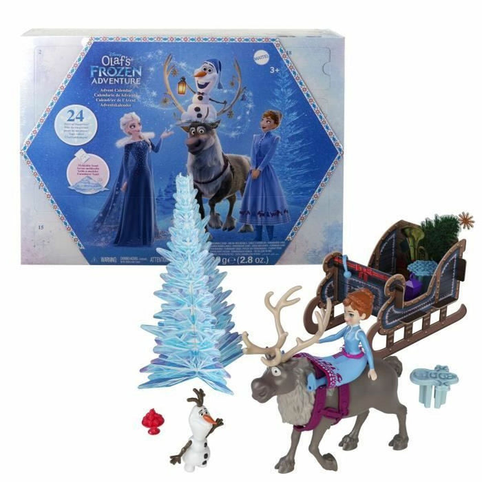 Коледен Календар Frozen HWX20 Пластмаса