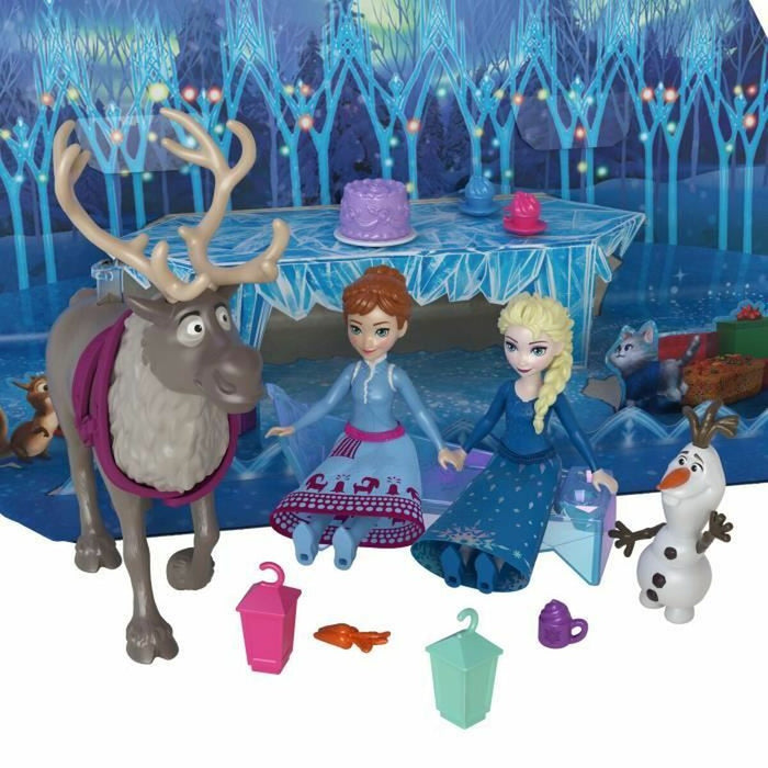 Коледен Календар Frozen HWX20 Пластмаса