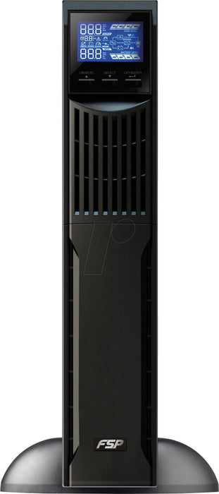 UPS FSP Group Champ Rack 2K, 2000VA, 1800W, LCD, 3 Schuko, USB, RS-232