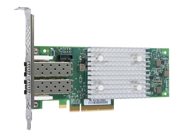 FUJITSU FC Controller EP QLE2692 2x16Gbit/s Qlogic 2channel PCIe 3.0 x8 с рамка с пълна височина, включена рамка с нисък профил