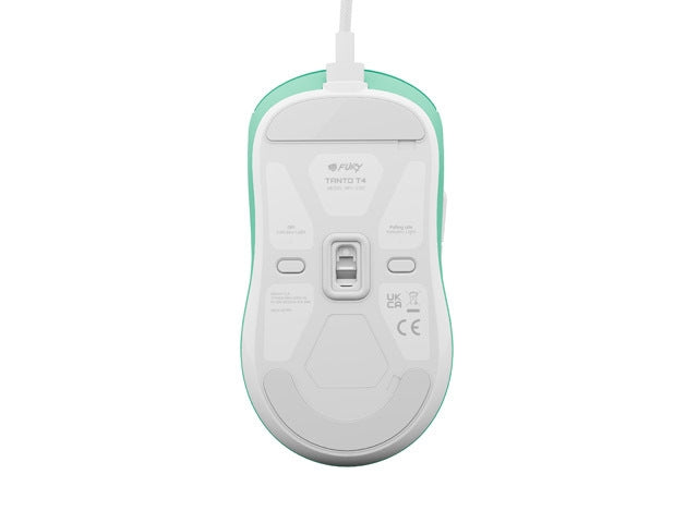 Fury Gaming Mouse Tanto T4 12000DPI Оптична със софтуер RGB Backlight Mint