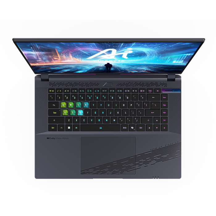 Лаптоп GIGABYTE AORUS 16X 9KG-43EEC94SH - 16" IPS 165Hz, i7-13650HX, 16GB DDR5, 1TB SSD, RTX 4060 8GB, Windows 11 Home