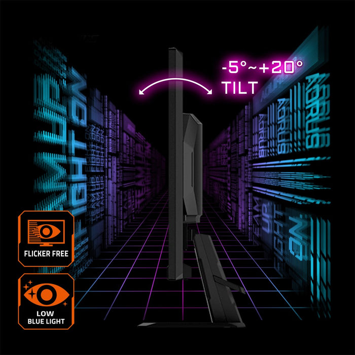 Геймърски Монитор Gigabyte GS27U 27" IPS UHD(3840x2160), 160Hz, 1 ms