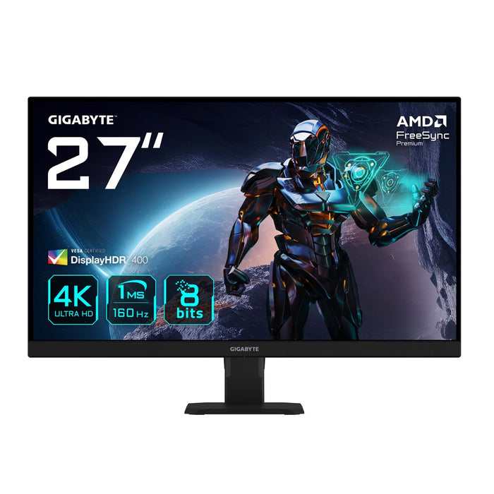 Геймърски Монитор Gigabyte GS27U 27" IPS UHD(3840x2160), 160Hz, 1 ms