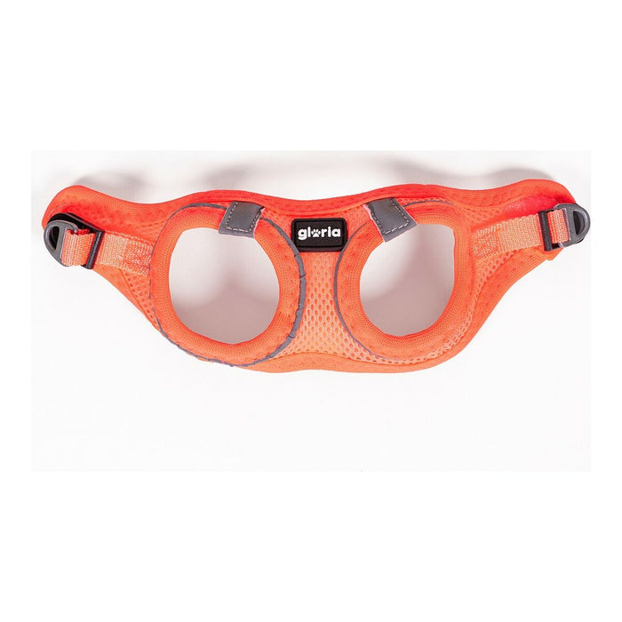Каишка за Куче Gloria Air Mesh Trek Star Регулируем Оранжев Размер XXXS (18-20 cm)