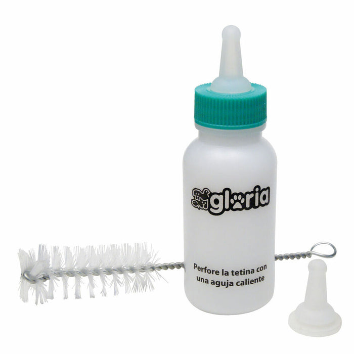 Биберон Gloria Бял 50 ml Малки животни Кученца