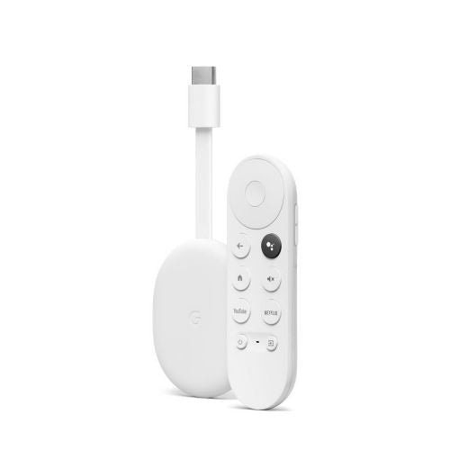 Устройство Google Chromecast TV 4K бяло EU GA01919-IT