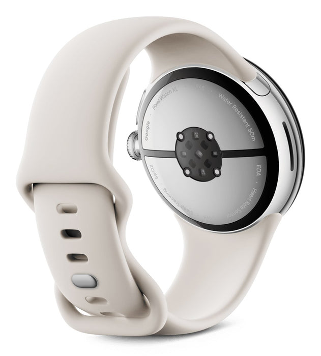Google Pixel Watch 3 AMOLED 45 мм цифров сензорен екран 4G сребрист Wi-Fi GPS (сателит)