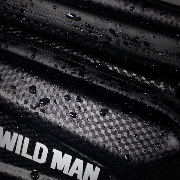 Кожена чанта WILDMAN E6S 1L за рамка на велосипед, черна