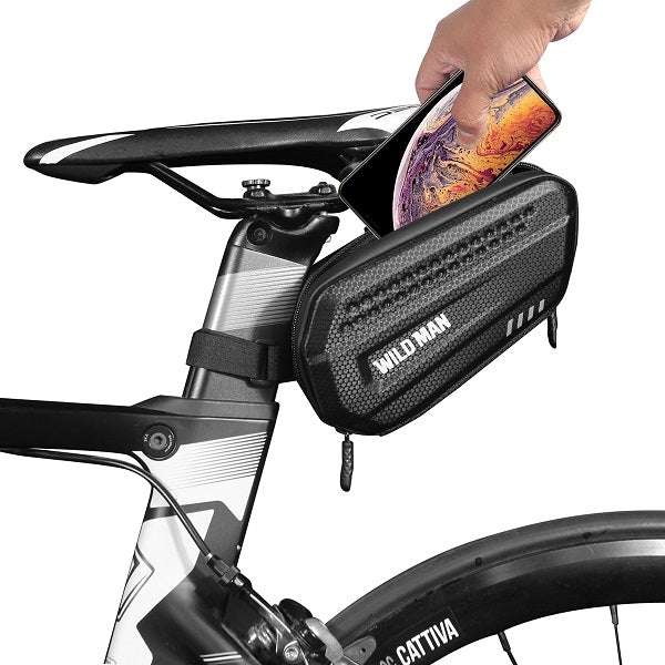 Чантичка WILDMAN за велосипед L ES7 1.2L, черна