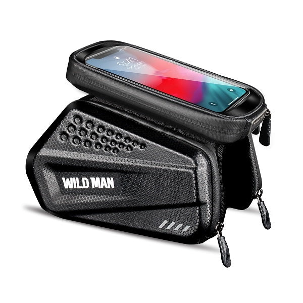 Кутия WILDMAN Etui/uchwyt rowerowy XXL ES6 1L за велосипед, черна
