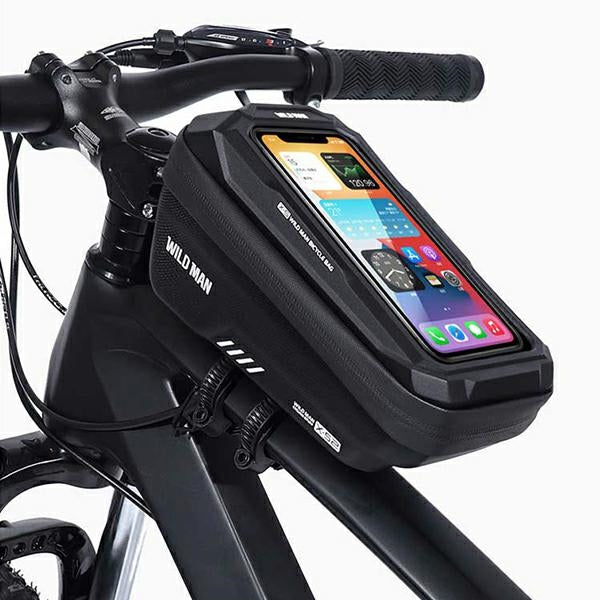 Велосипедна чанта WILDMAN XS2 за рамка, черна