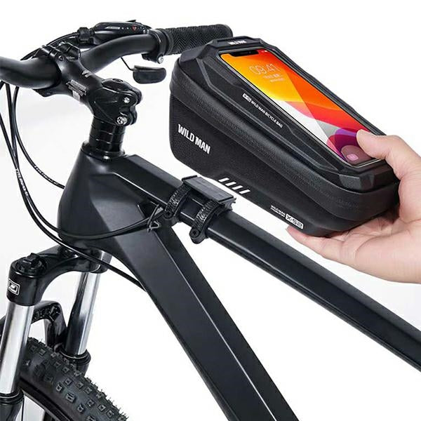 Велосипедна чанта WILDMAN XS2 за рамка, черна