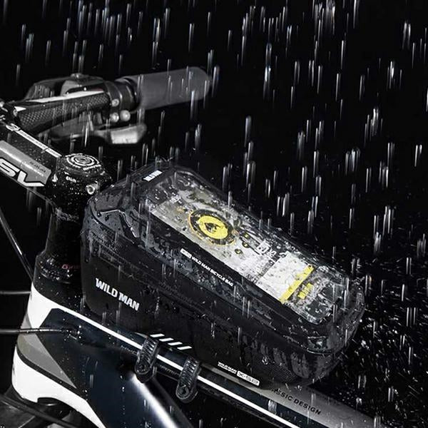 Велосипедна чанта WILDMAN XS2 за рамка, черна