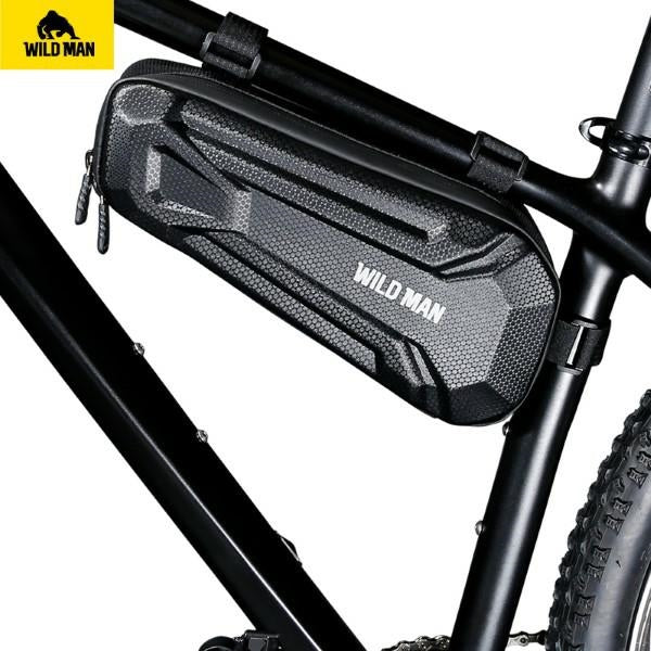 Велосипедна чанта WILDMAN XT9 1.8L за рамка, черна