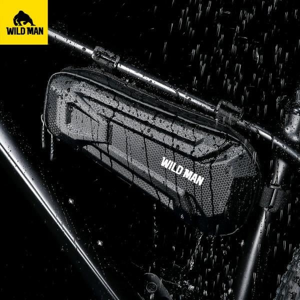 Велосипедна чанта WILDMAN XT9 1.8L за рамка, черна