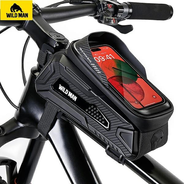 Велосипедна чанта WILDMAN M30 1L за рамата, черна