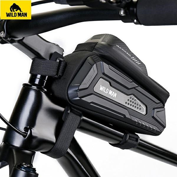 Велосипедна чанта WILDMAN M30 1L за рамата, черна