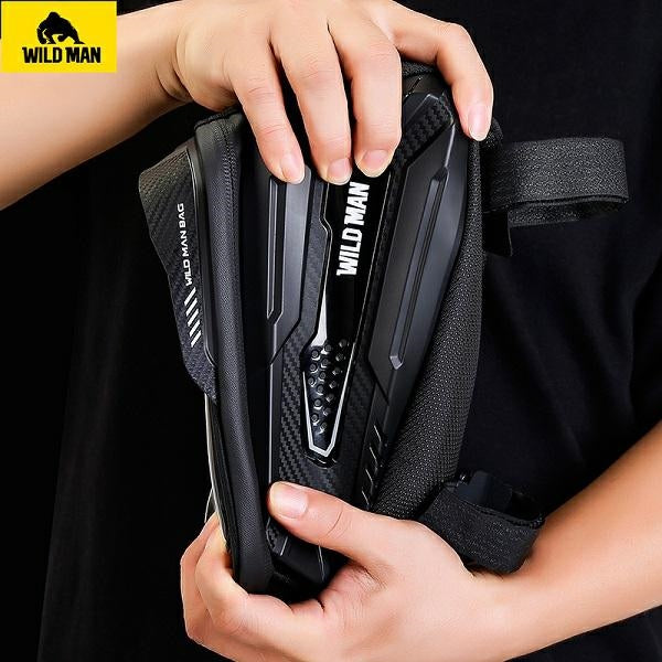 Велосипедна чанта WILDMAN M30 1L за рамата, черна