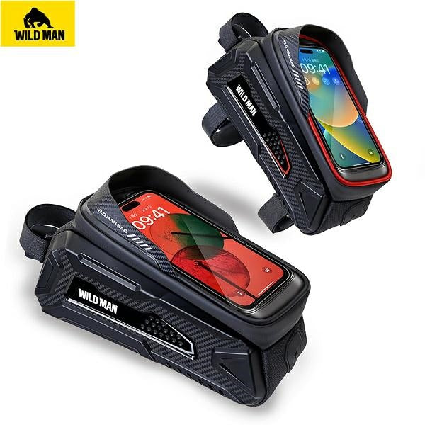 Велосипедна чанта WILDMAN M30 1L за рамата, черна