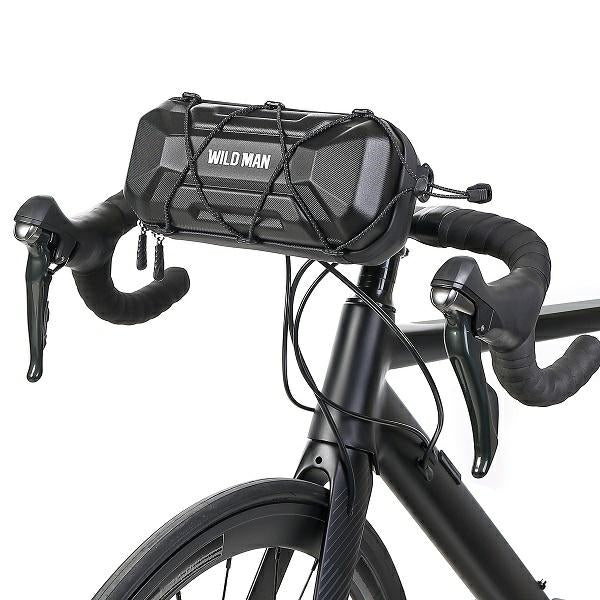 Велосипедна чанта WILDMAN XT17 1L за кормило, черна