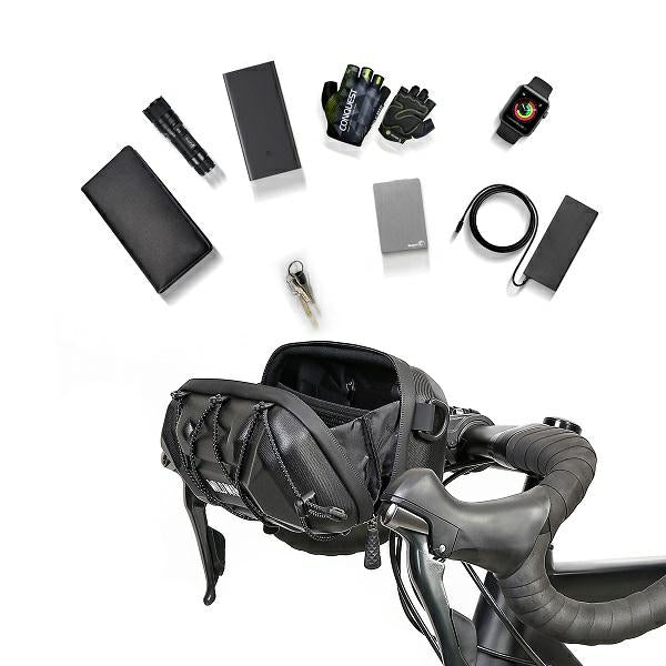 Велосипедна чанта WILDMAN XT17 1L за кормило, черна