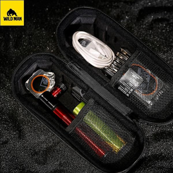 Черна торба за държач на бидон WILDMAN XT11 0.5L