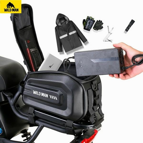 Чанта WILDMAN GD5 4L за багажник на велосипед, черна