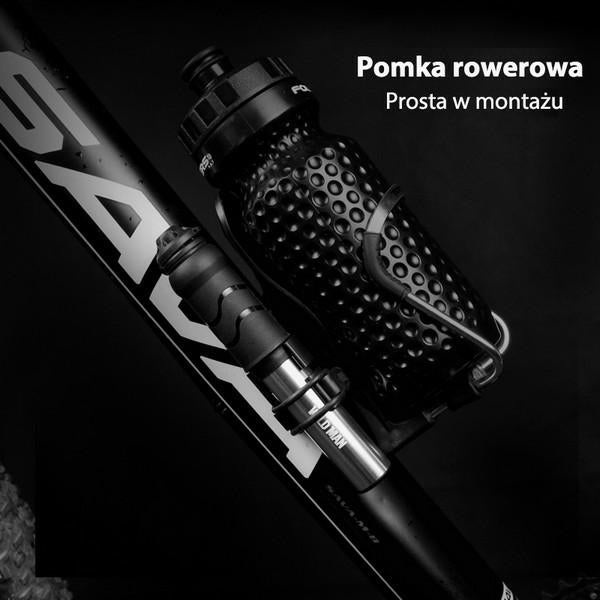 Ръчна помпа за велосипед WILDMAN GK1aluminiowa, черна