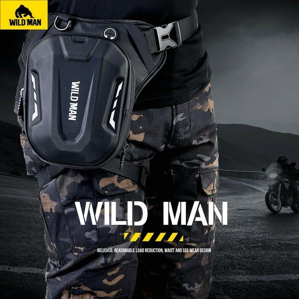 Мотоциклетна торба WILDMAN L1 3L за крак, черна