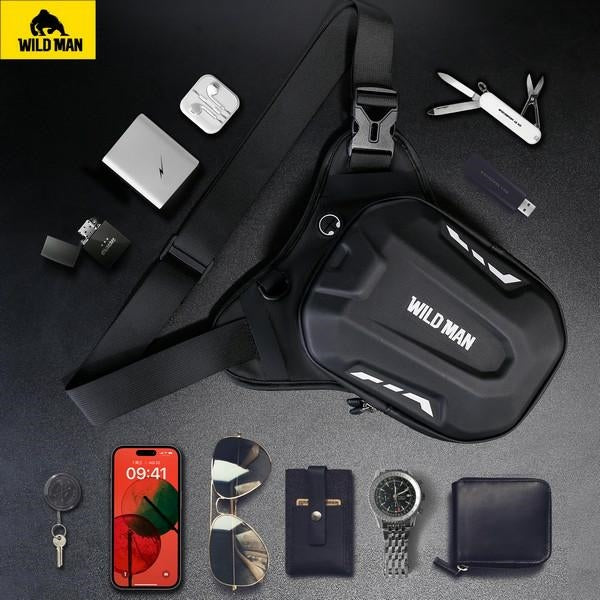 Мотоциклетна торба WILDMAN L1 3L за крак, черна