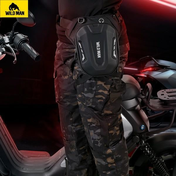Мотоциклетна торба WILDMAN L1 3L за крак, черна