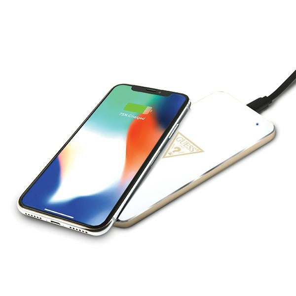 Индуктивно зарядно Guess GUWCP850TLWHwhite 1A, бяло
