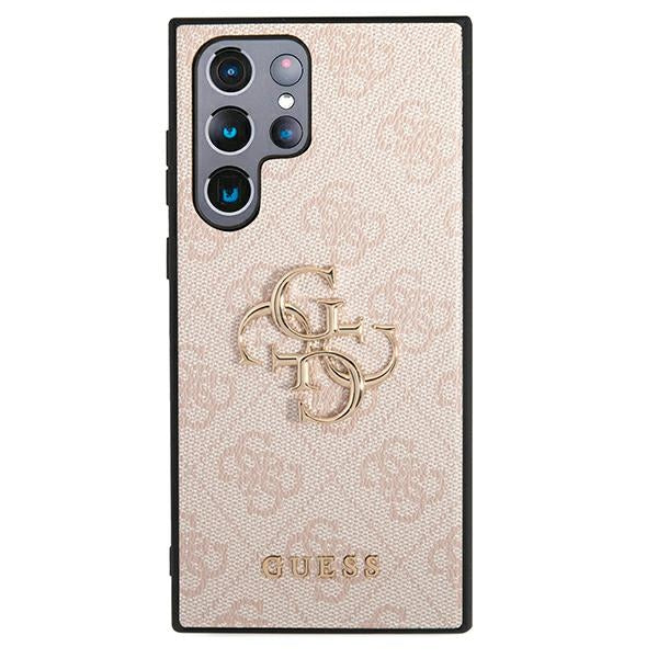 Твърд калъф Guess S22 Big Metal Logo за GUHCS22L4GMGPI S908 4G, розов