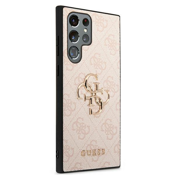Твърд калъф Guess S22 Big Metal Logo за GUHCS22L4GMGPI S908 4G, розов