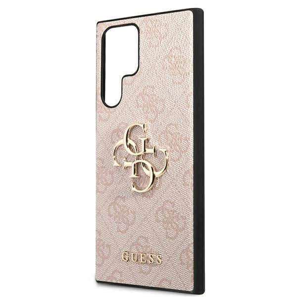 Твърд калъф Guess S22 Big Metal Logo за GUHCS22L4GMGPI S908 4G, розов