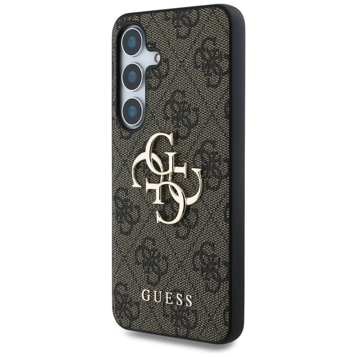 Калъф Guess Big Logo Classic Logo за Samsung Galaxy S25+, кафяв