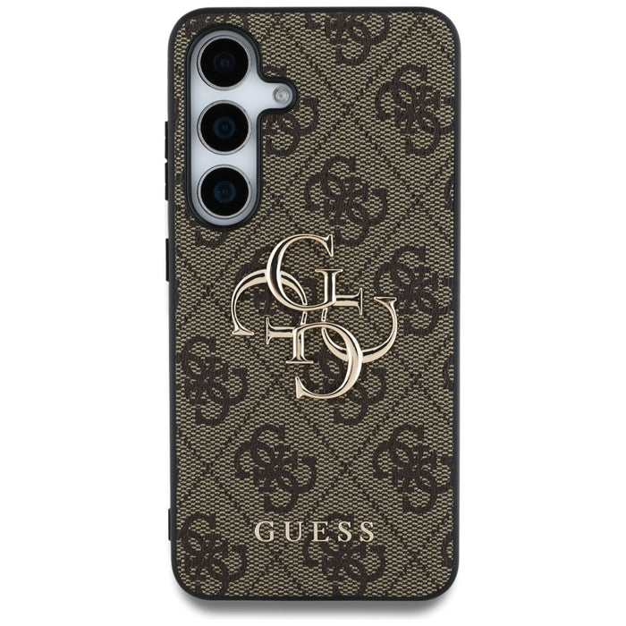 Калъф Guess Big Logo Classic Logo за Samsung Galaxy S25+, кафяв