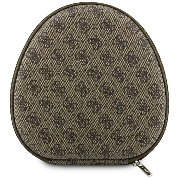 Слушалки Guess 4G Triangle Logo Bluetooth ENC, кафяви