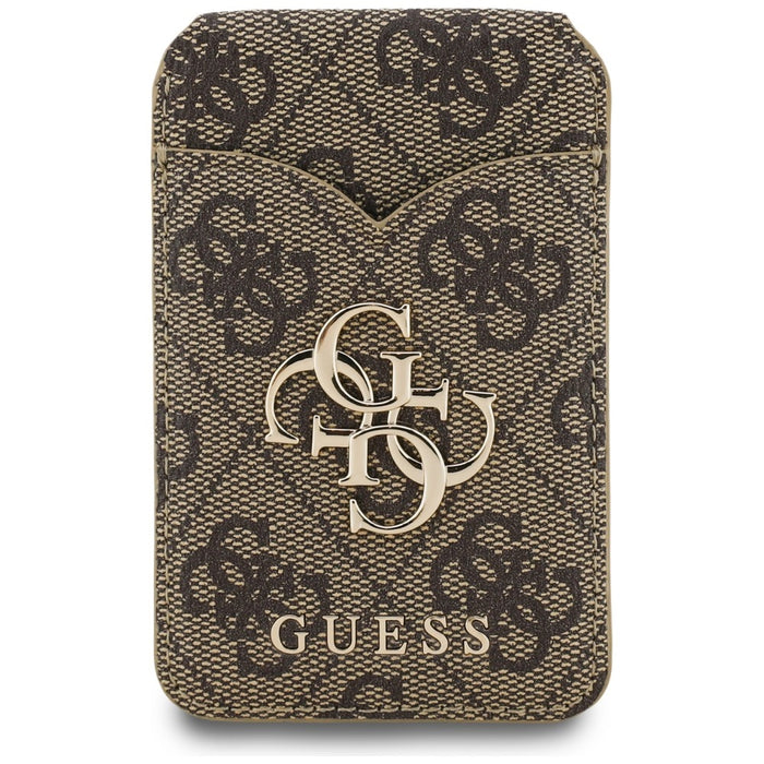Портфейл с огледало Guess 4G Stand &amp; Mirror MagSafe, кафяв