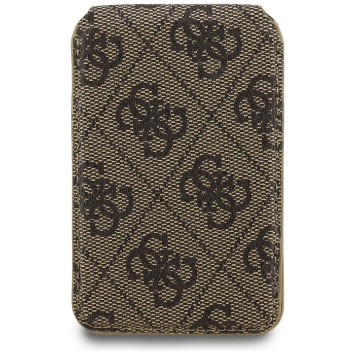 Портфейл с огледало Guess 4G Stand &amp; Mirror MagSafe, кафяв